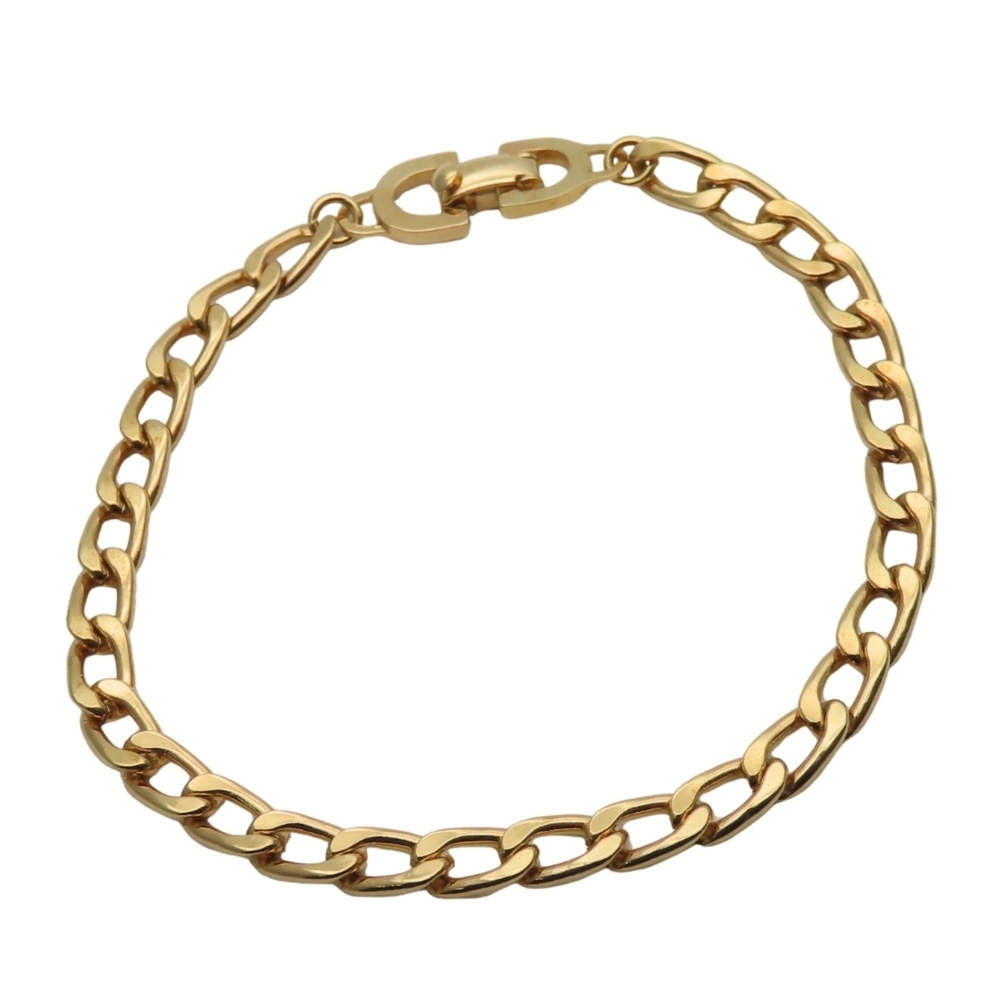 DIOR Gold Charm Bracelet